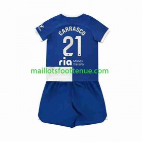Maillot/Tenue Atlético Madrid 2 Yannick Carrasco 21 Enfant Exterieur 2023/2024